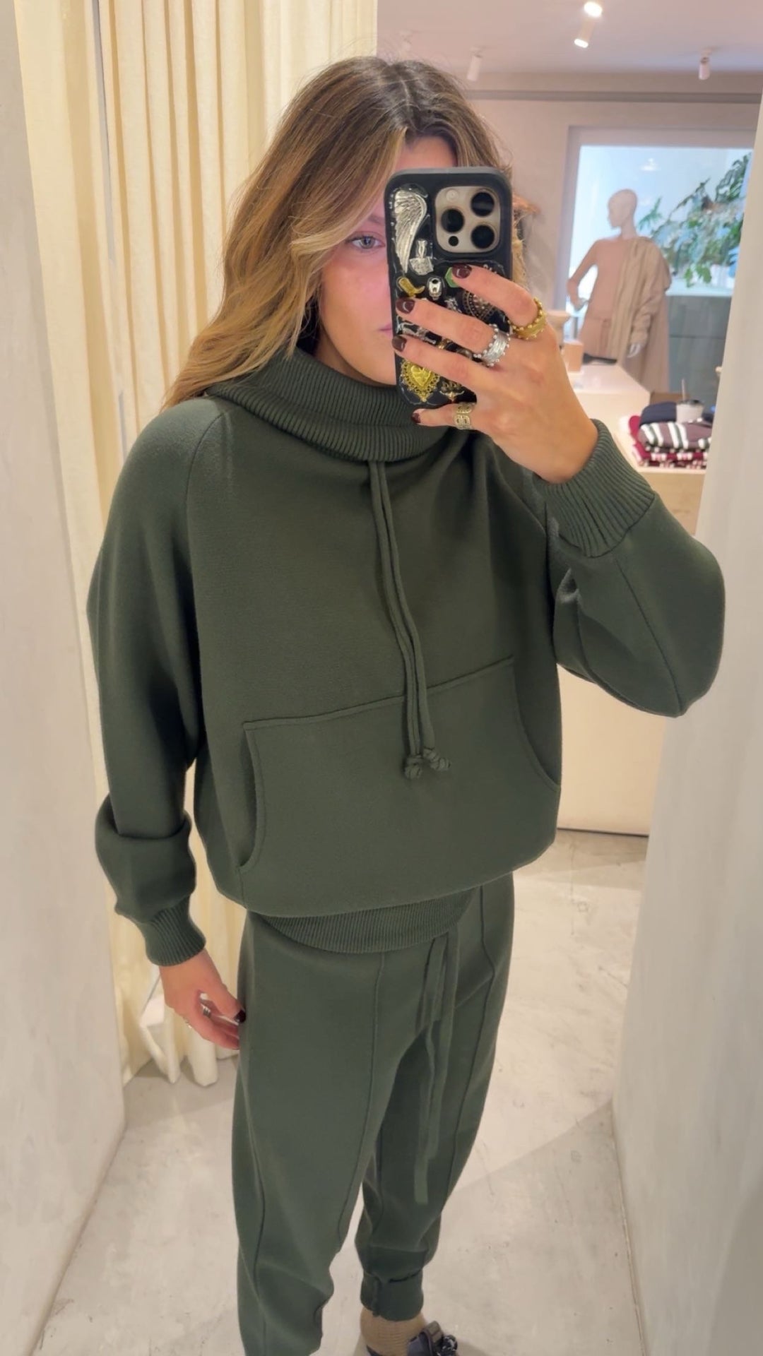 Kenya Militar Knitted Hoodie