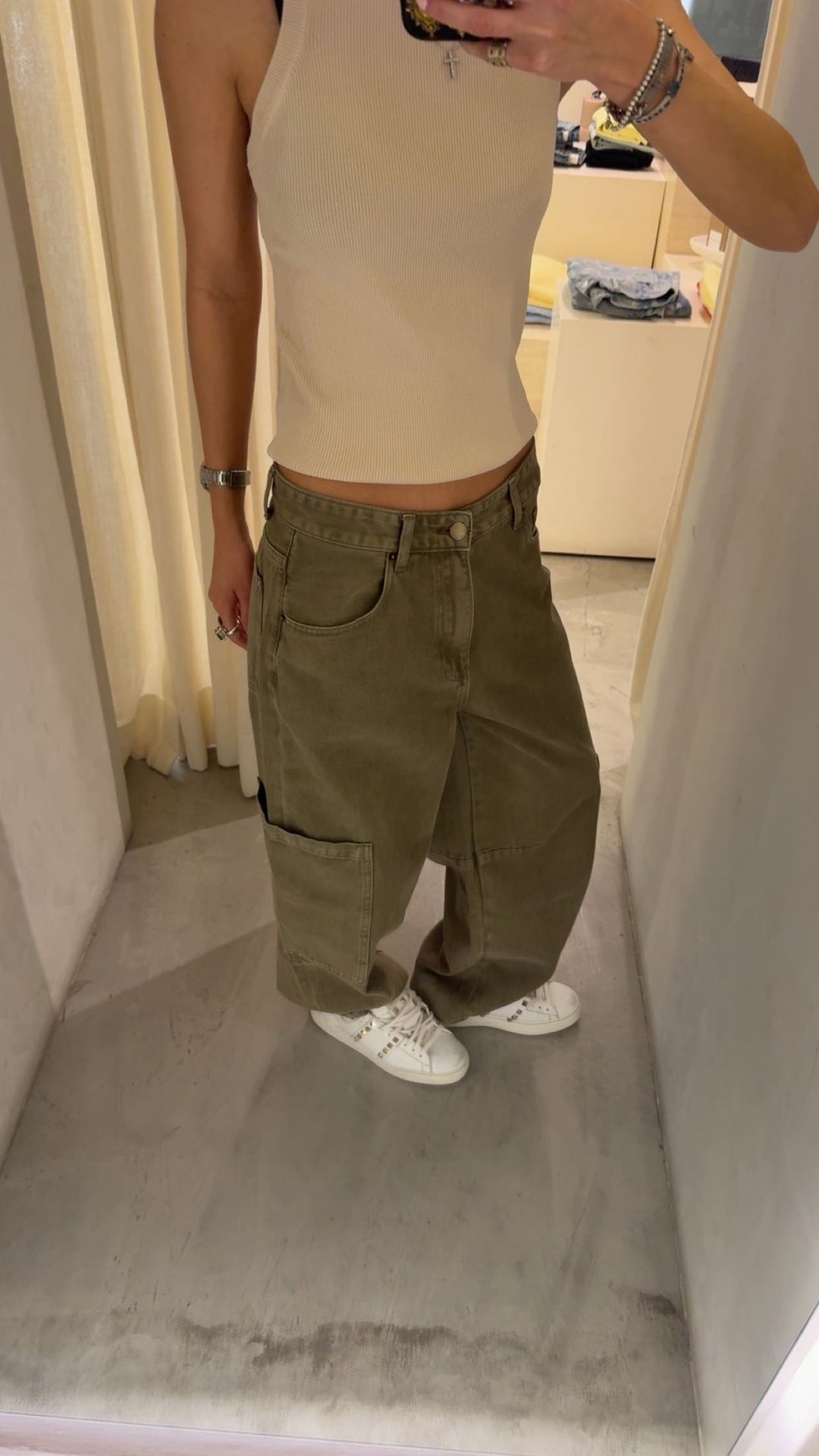 Rimini Washed Brown Jeans