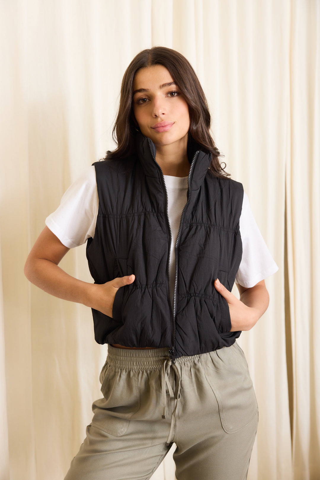 Oslo Black Vest