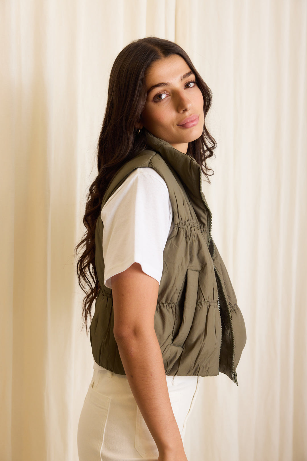 Oslo Olive Vest
