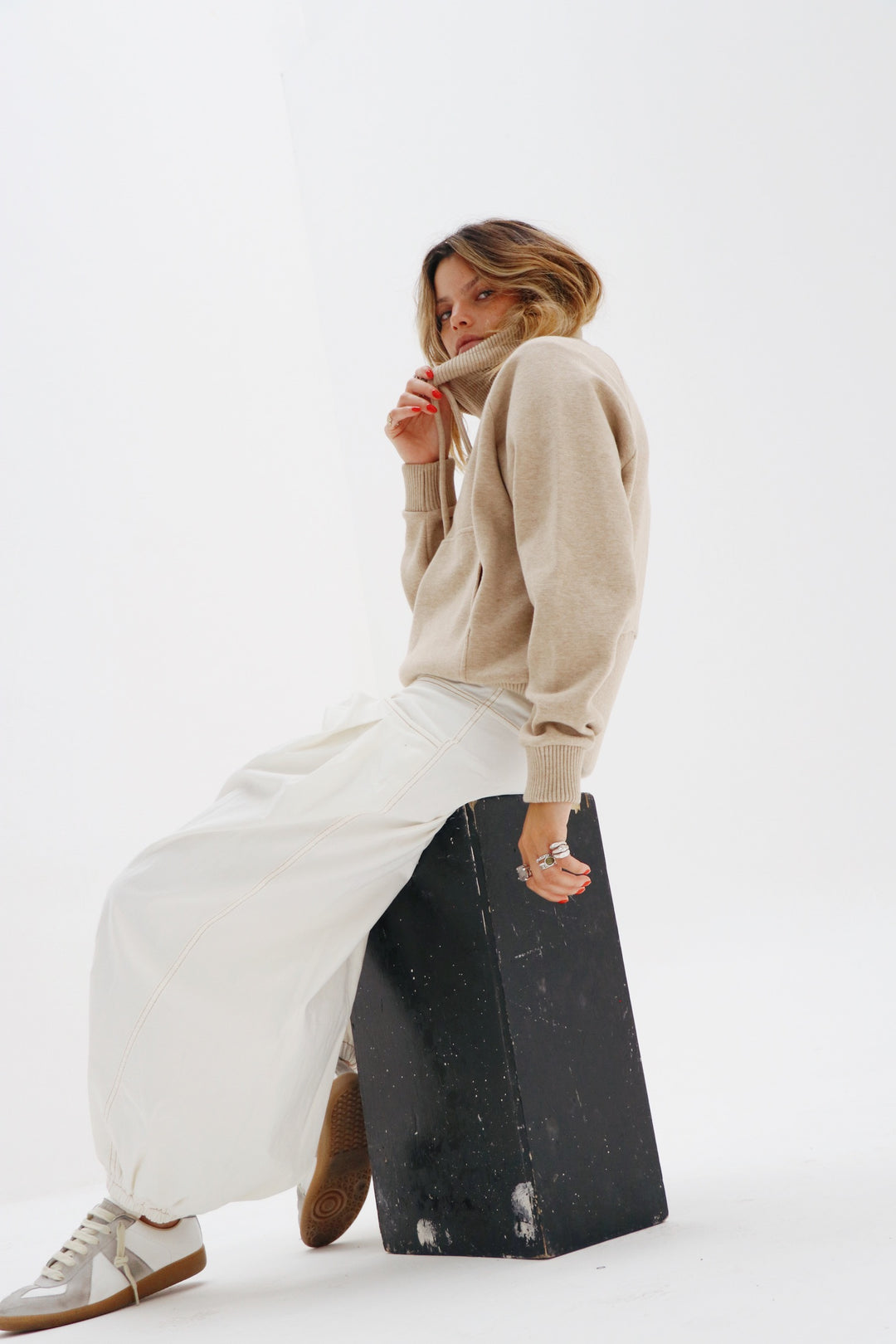 Merida White Jeans