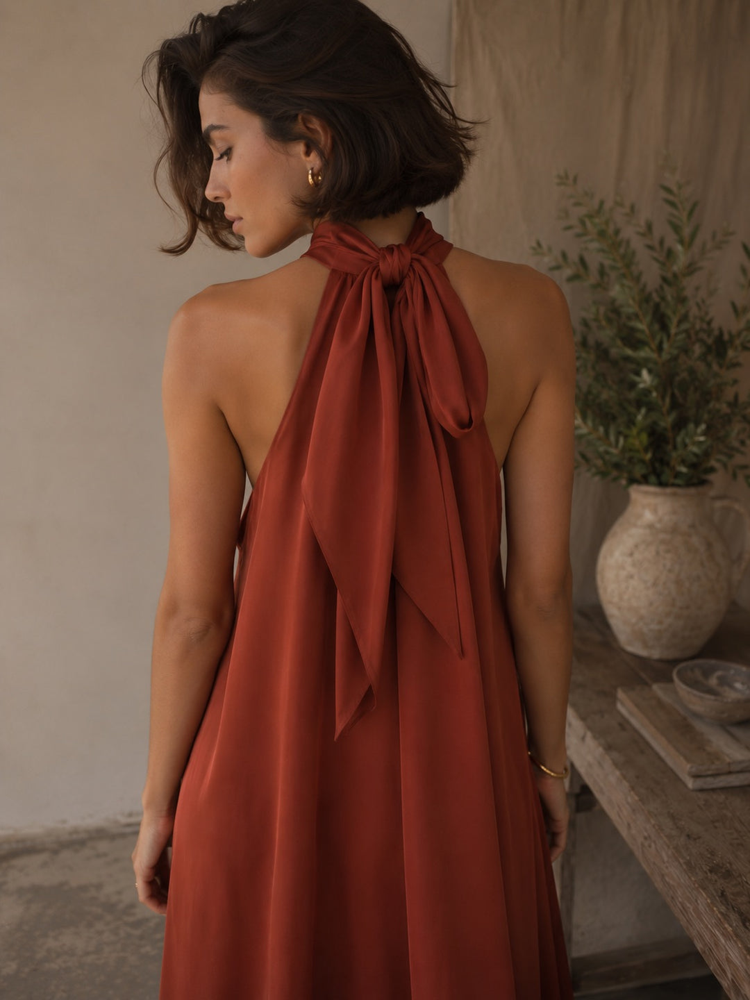 Míkonos Tan Dress