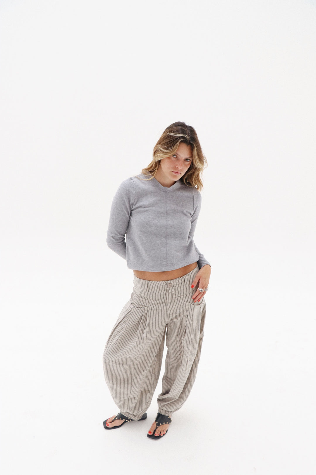 Doha Oat Trousers