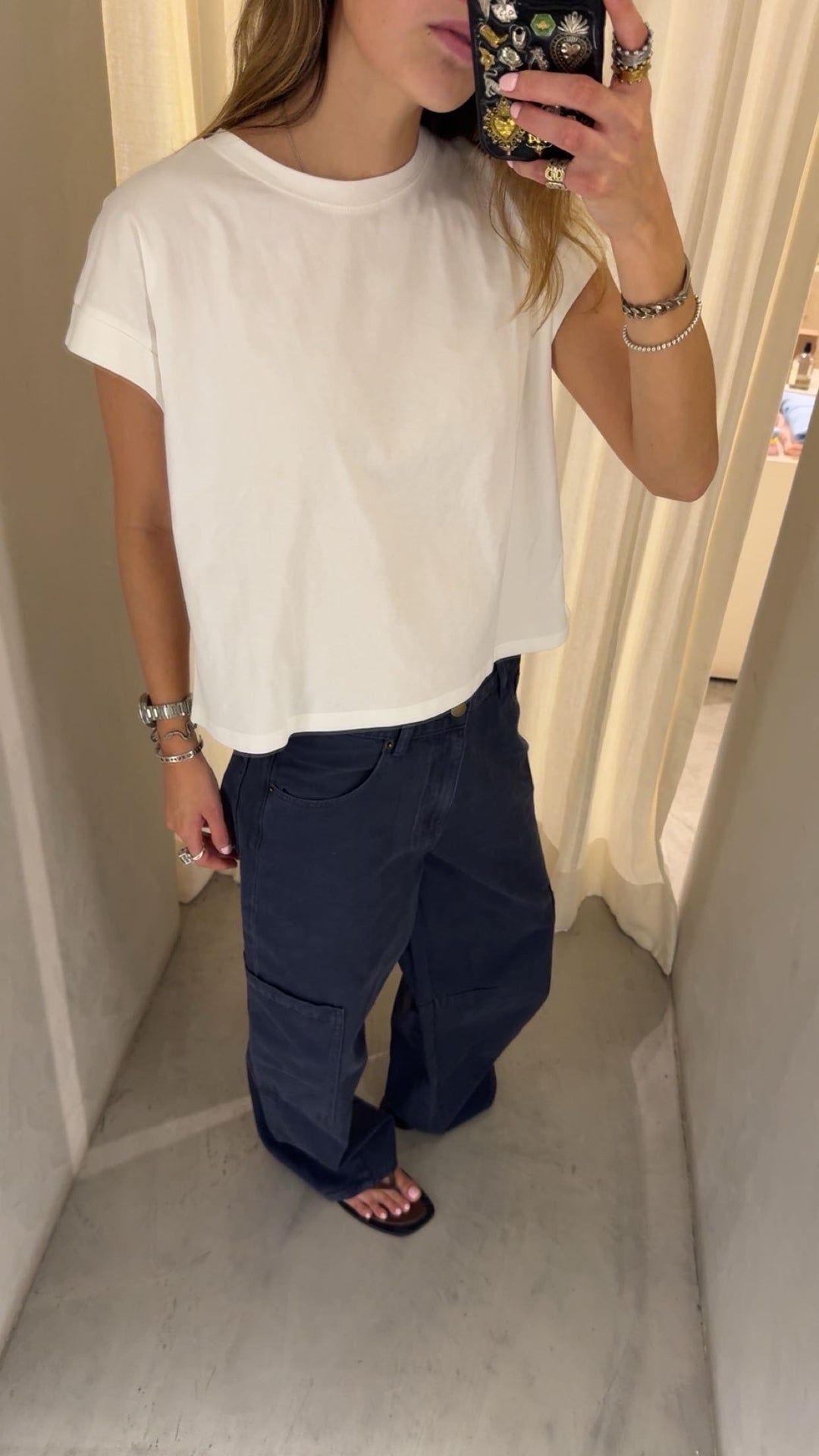 Rimini Washed Navy Jeans