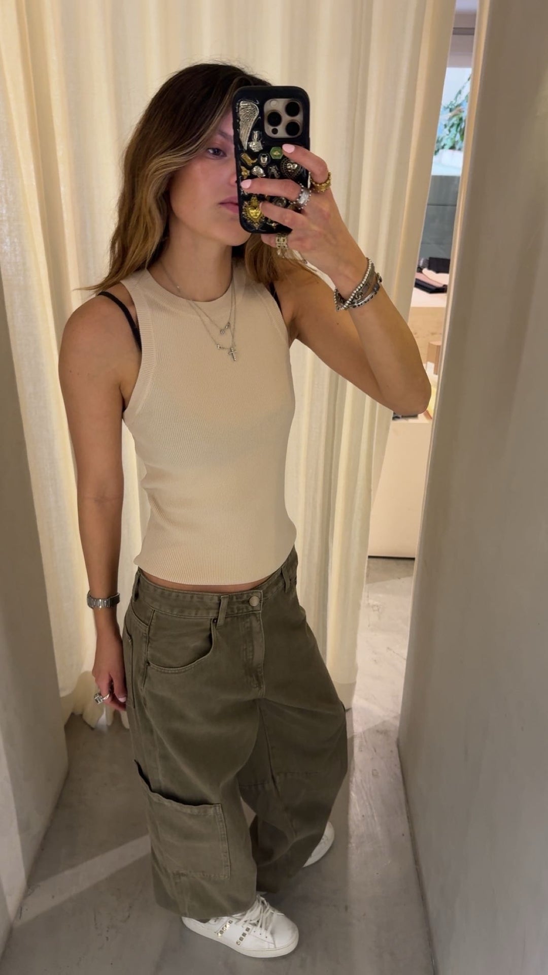Rimini Washed Brown Jeans