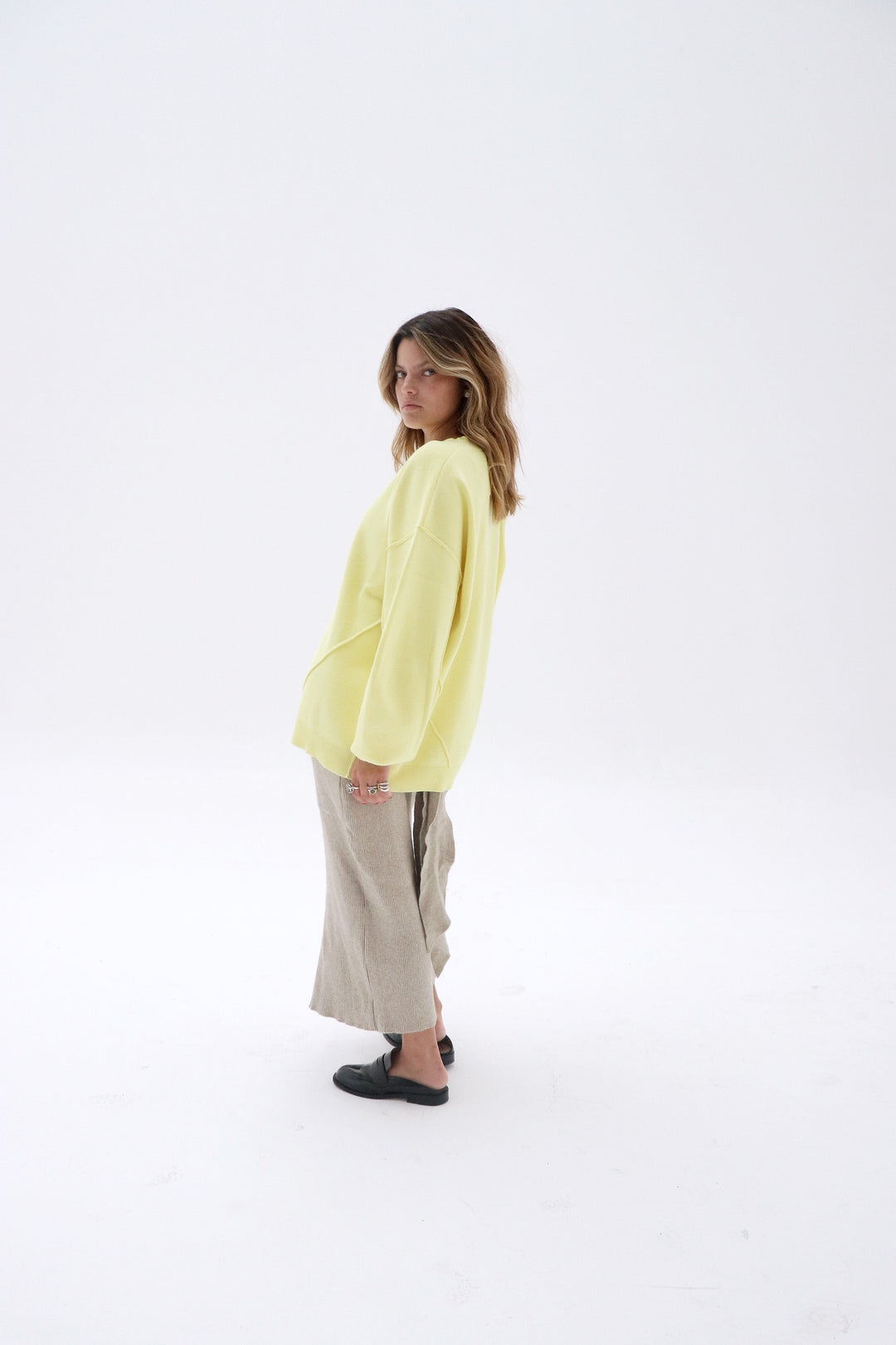 Cairo Yellow Sweater