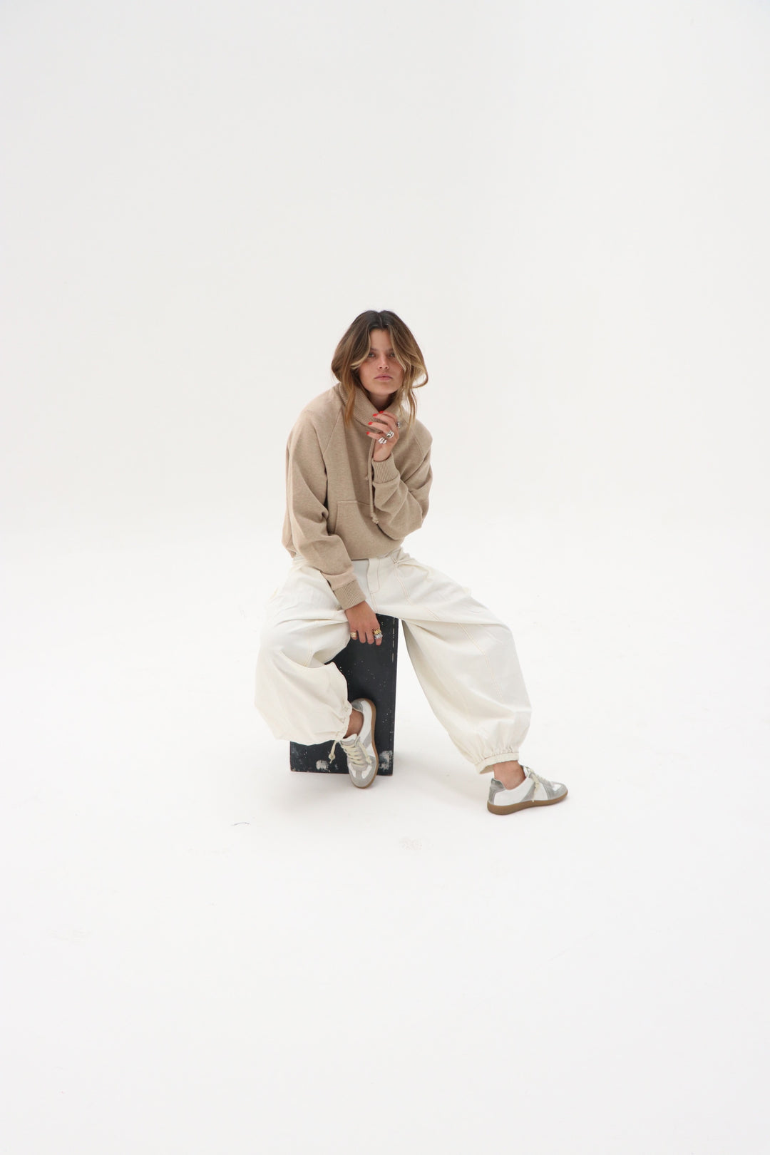 Merida White Jeans