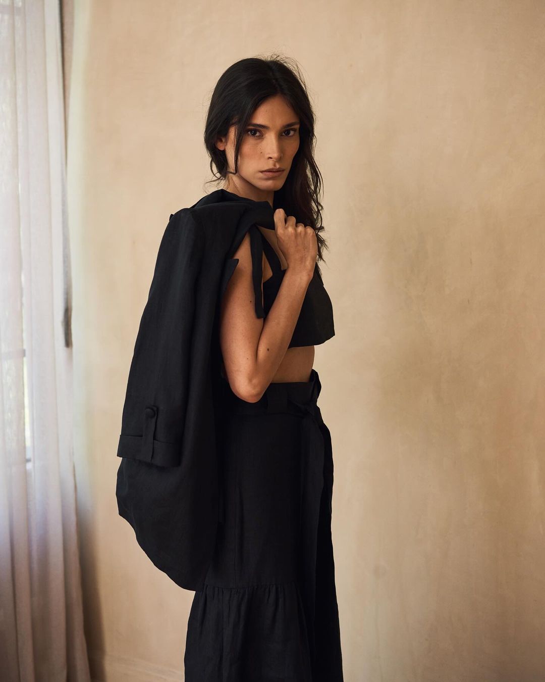 Denver Black Knitted Sweater – Camille