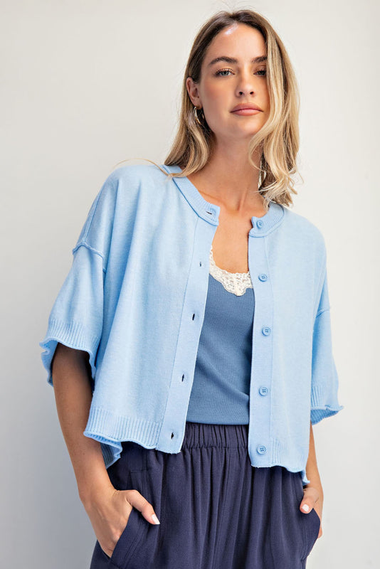 Quito Blue Sweater