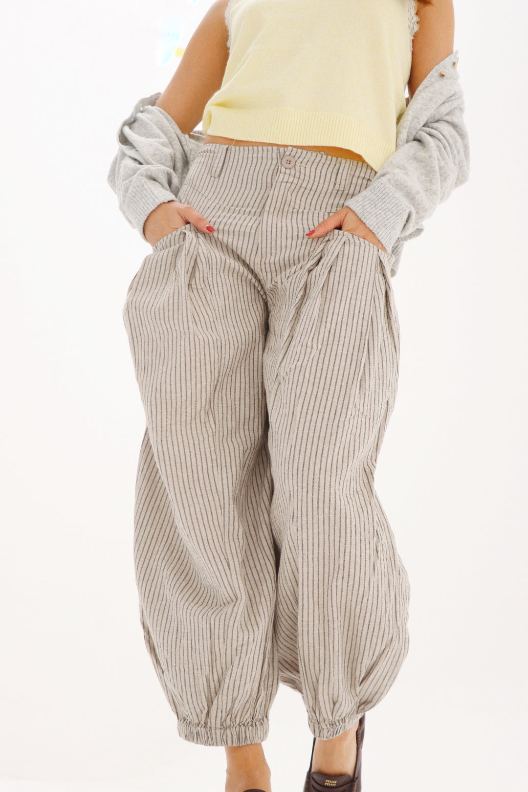 Doha Oat Trousers