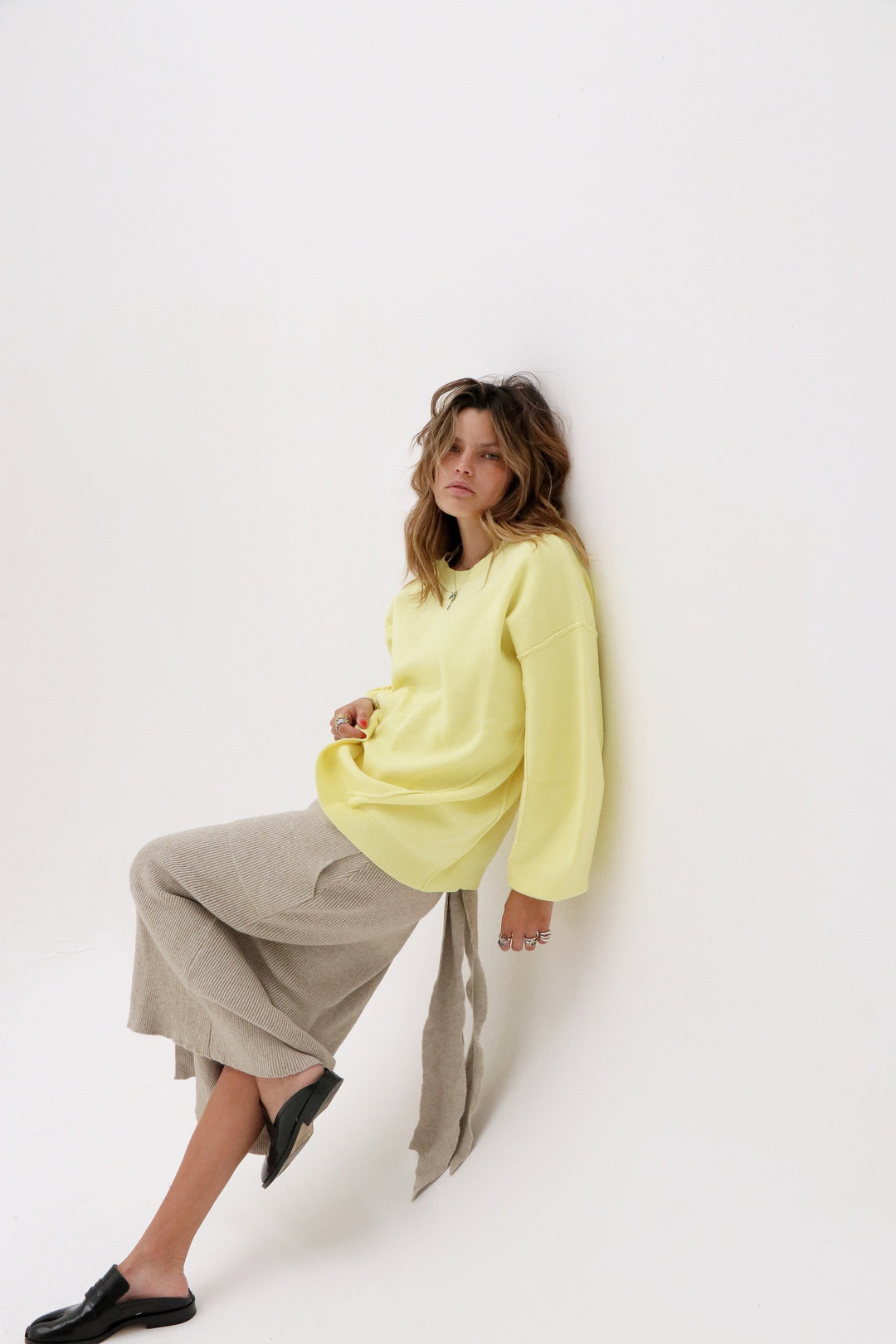 Cairo Yellow Sweater