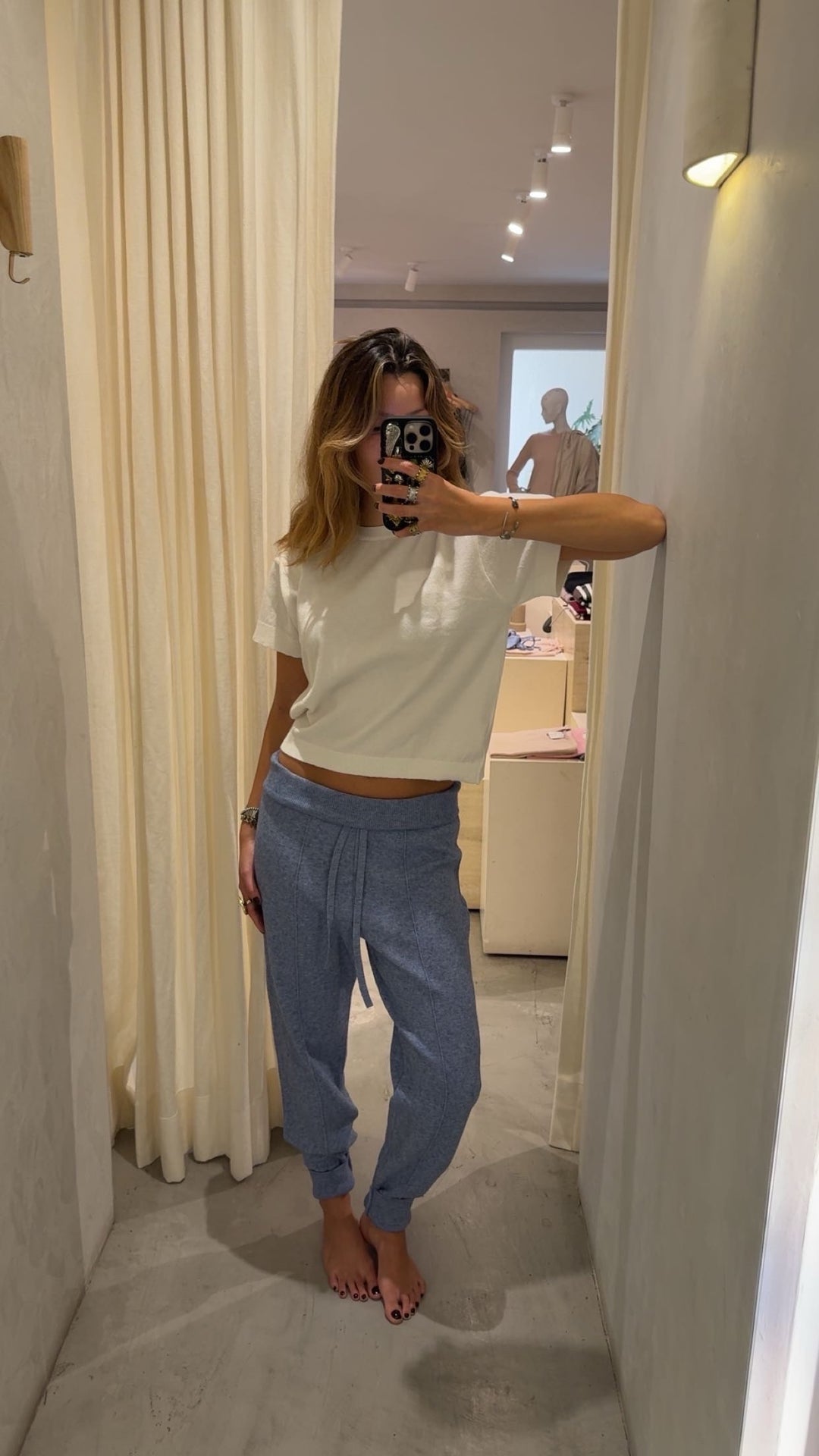 Perth Denim Knitted Jogger