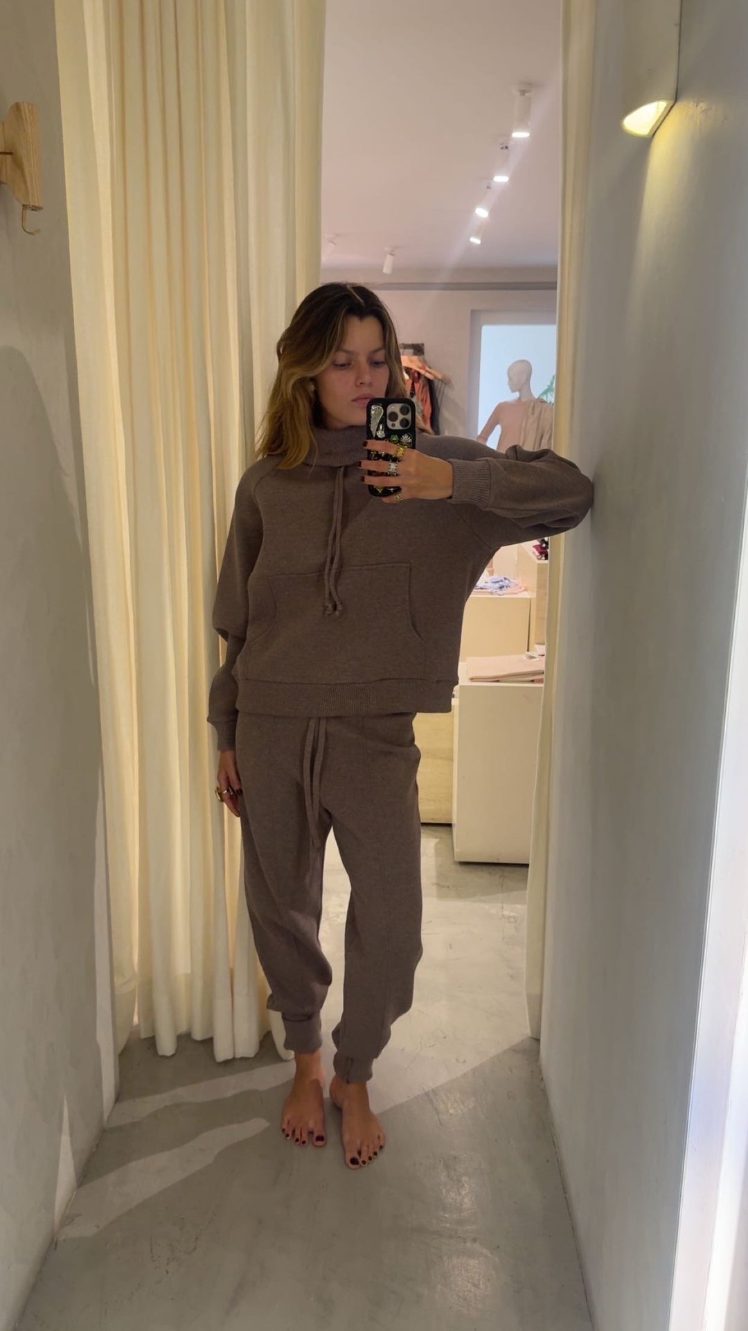 Perth Mocha Knitted Jogger