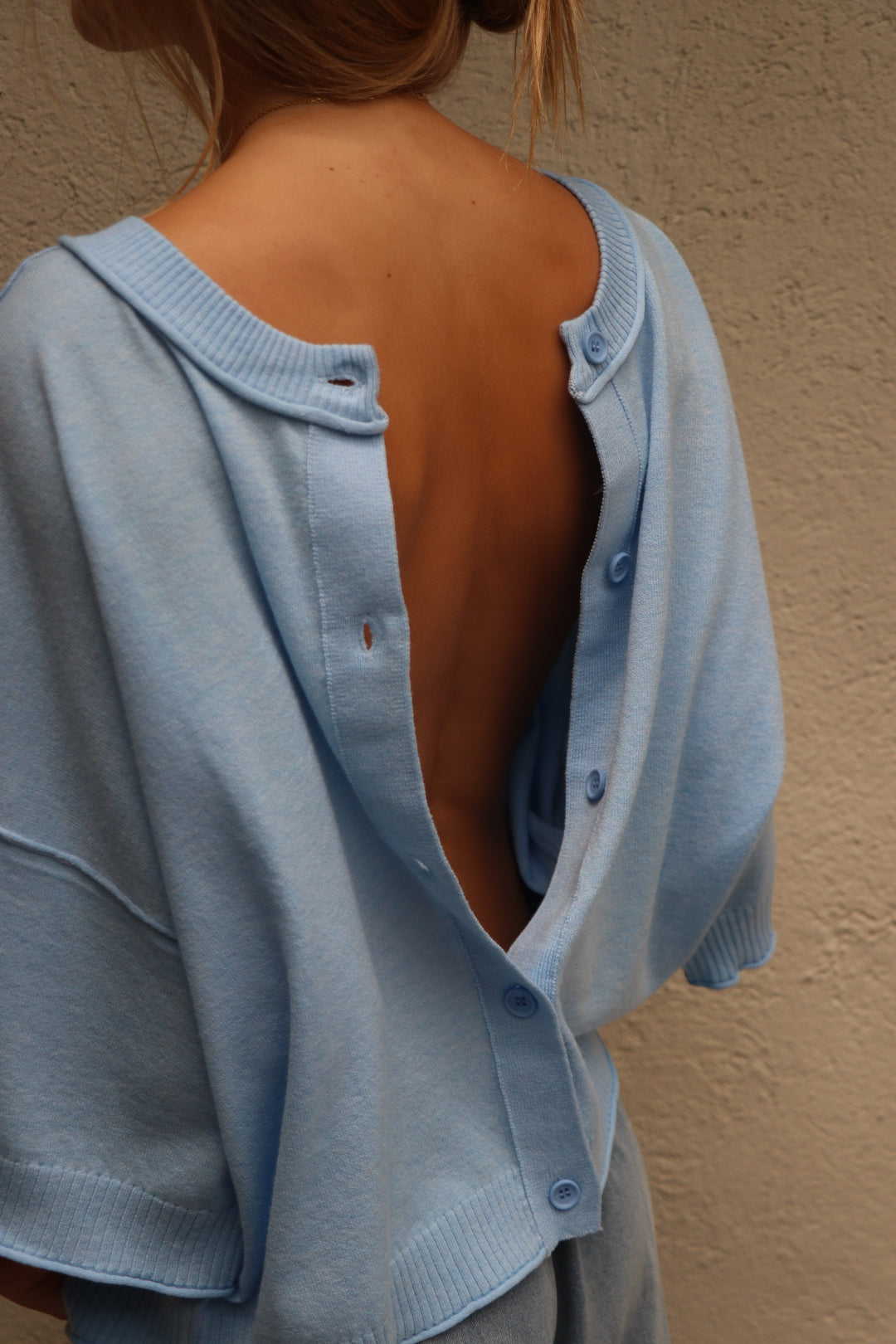 Quito Blue Sweater