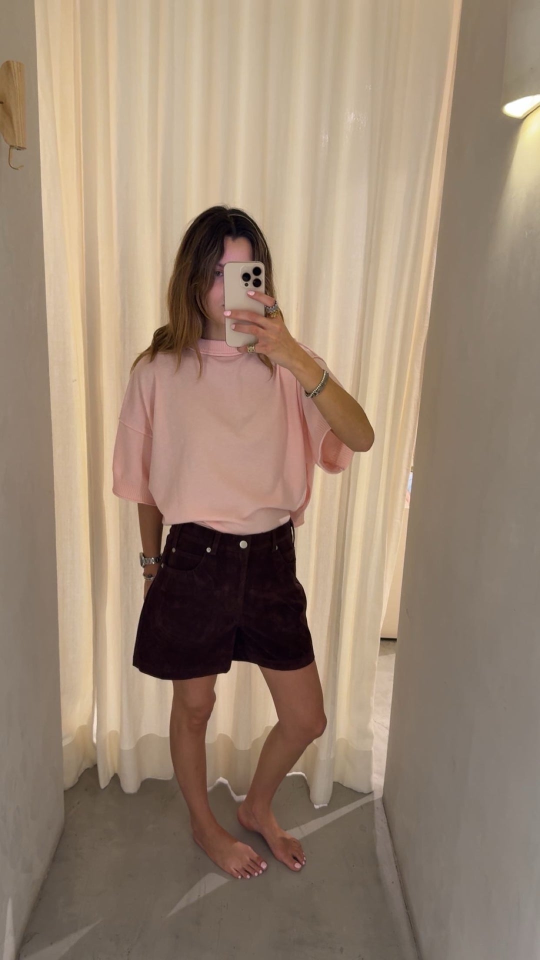 Dijon Suede Shorts