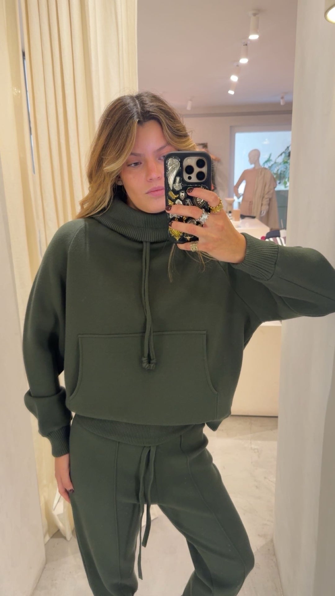 Kenya Militar Knitted Hoodie