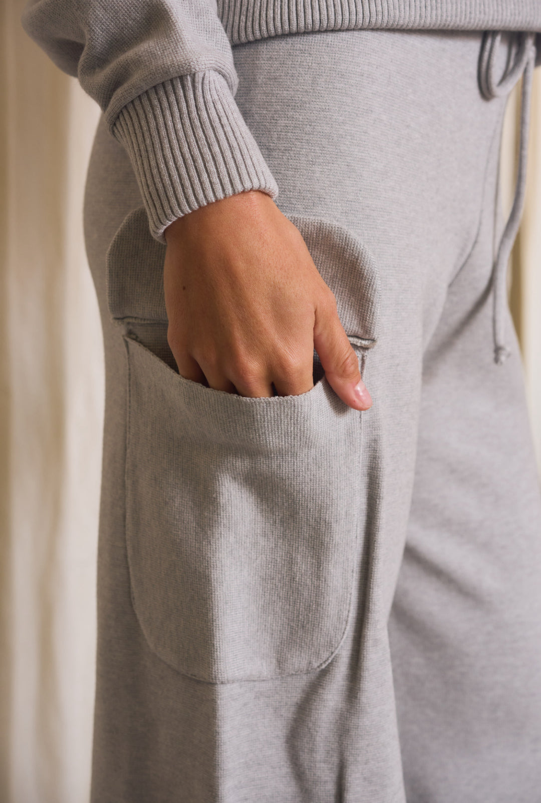 Kenya Grey Cargo Pants