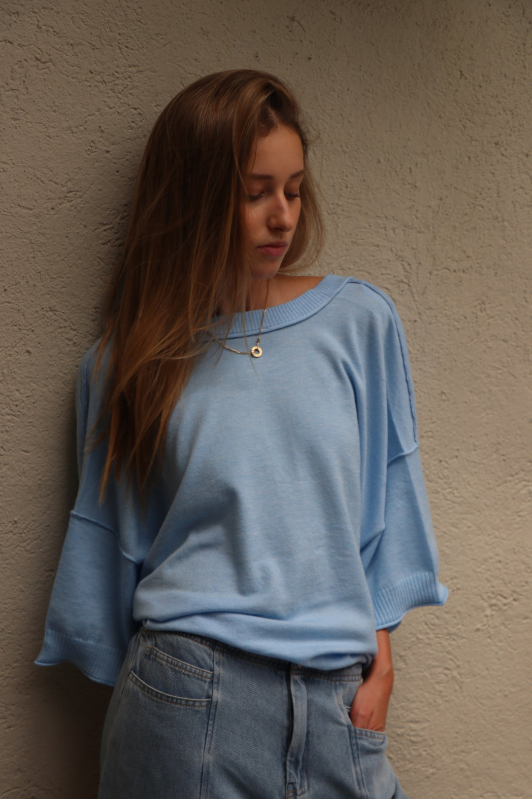 Quito Blue Sweater