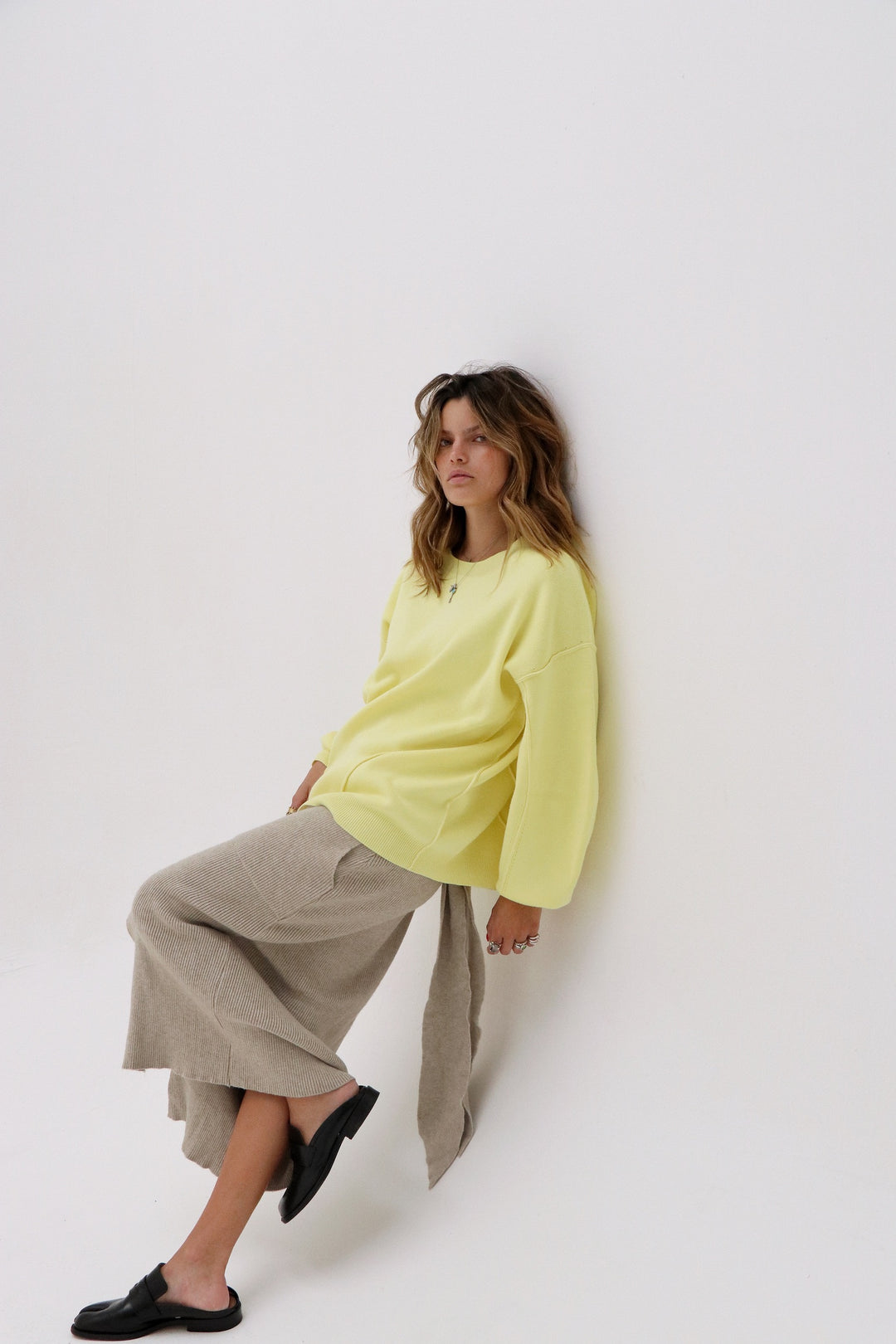 Cairo Yellow Sweater