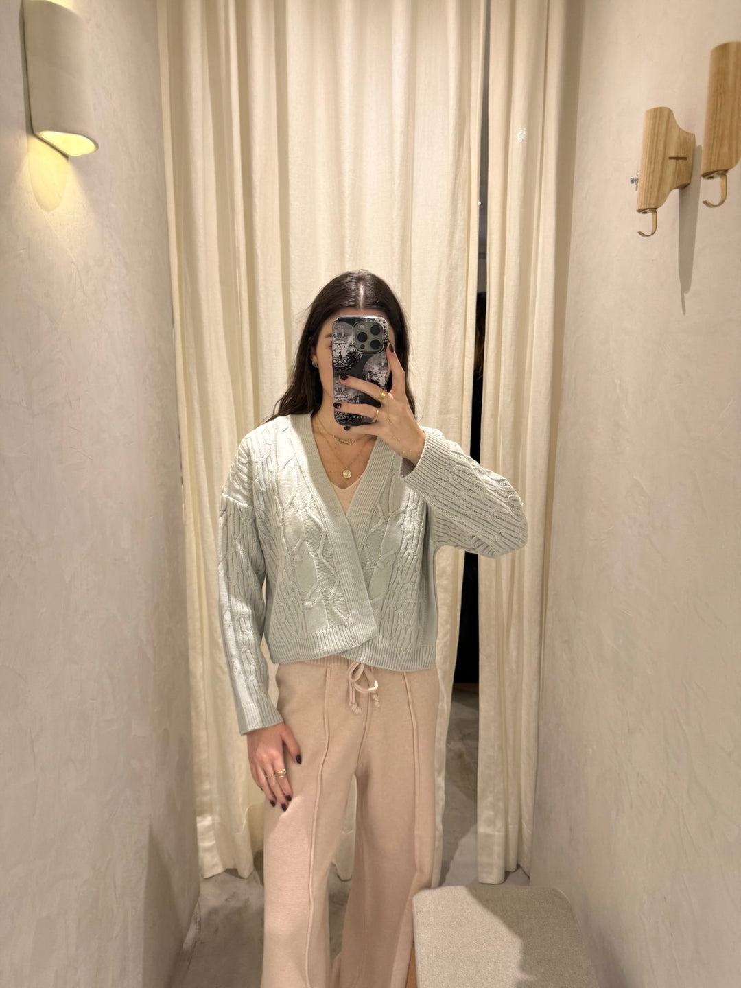Munich Grey Knitted Sweater