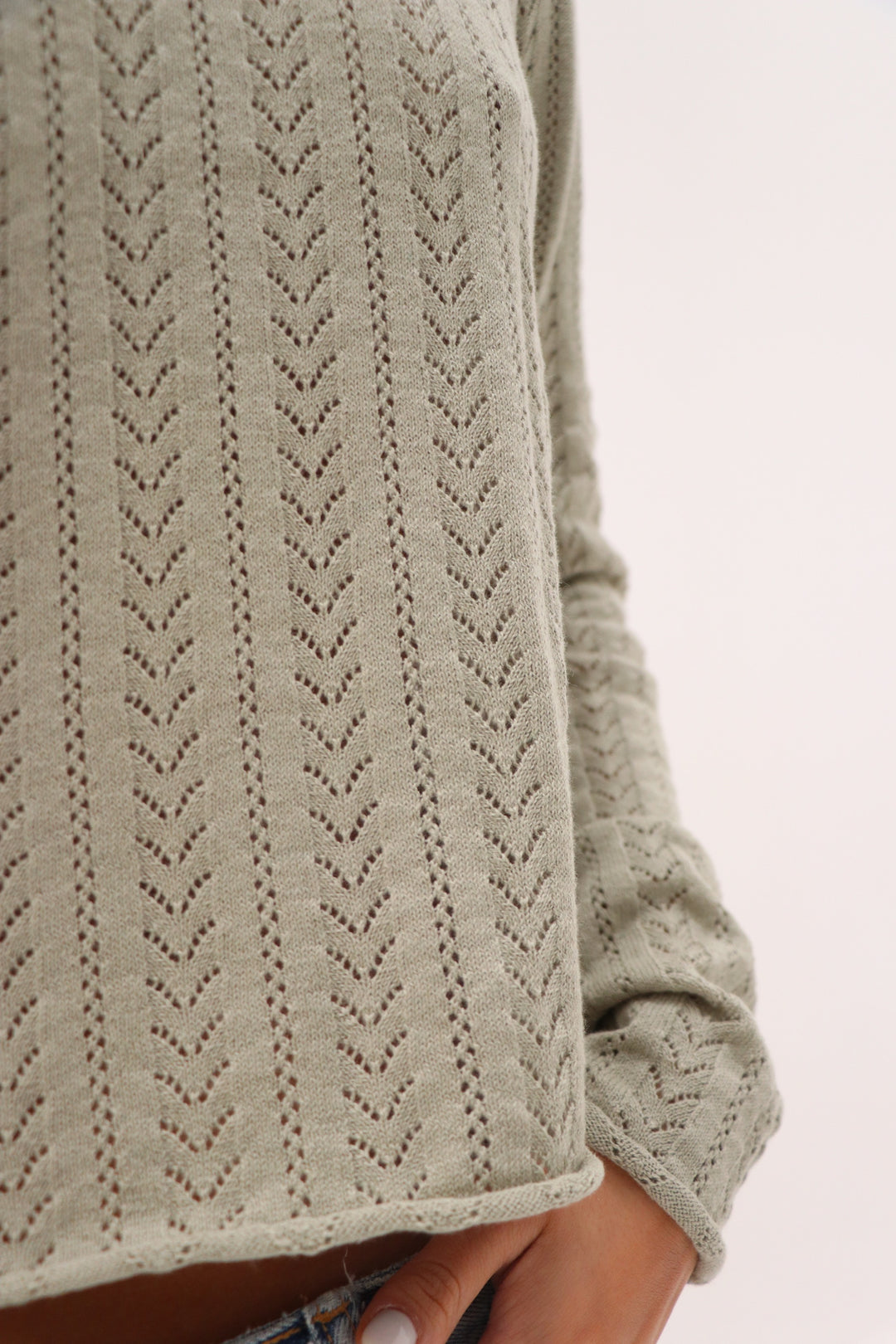 Palmira Sage Sweater