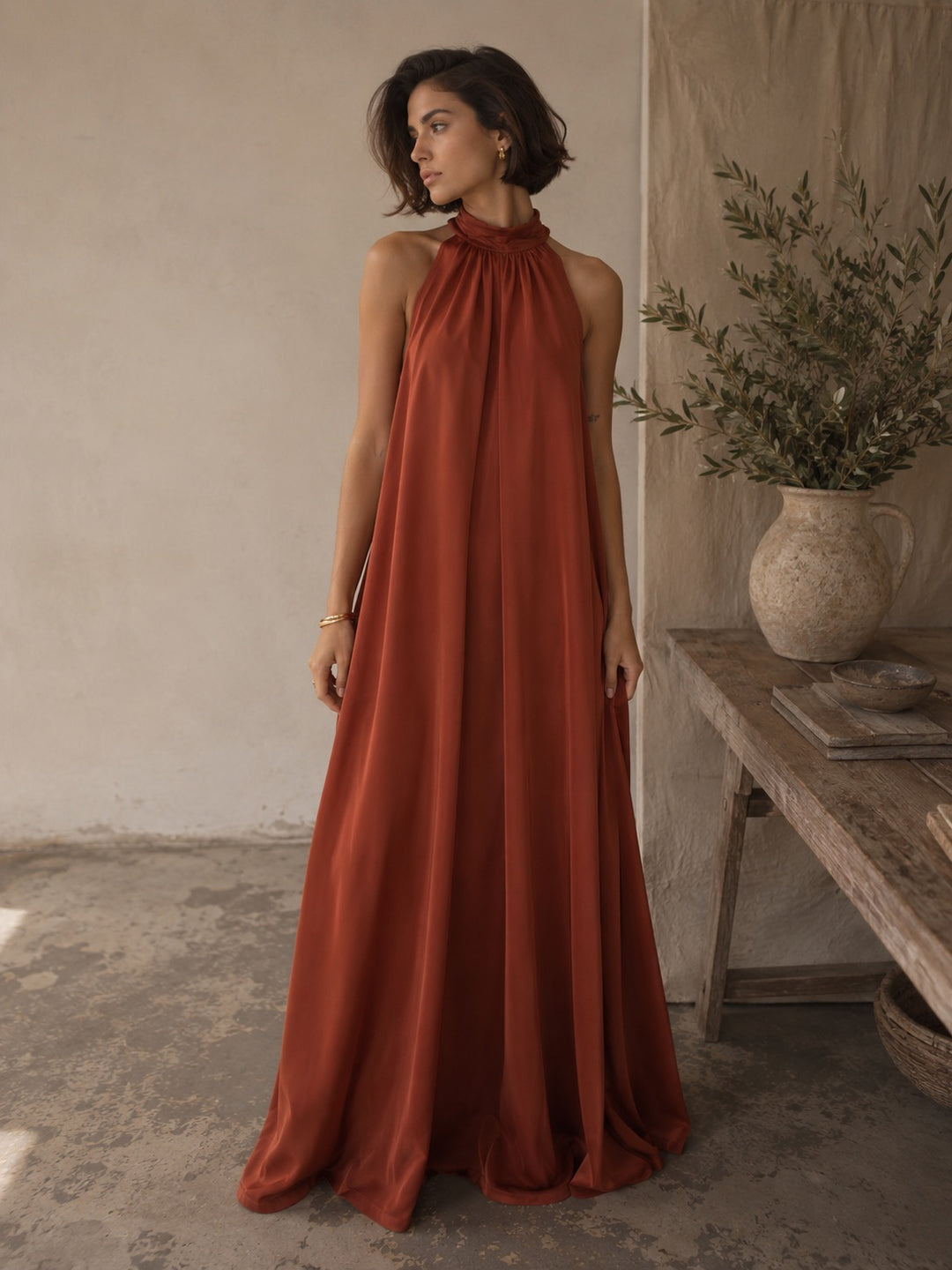 Míkonos Tan Dress