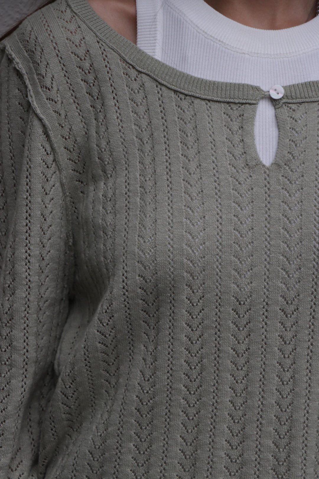 Palmira Sage Sweater