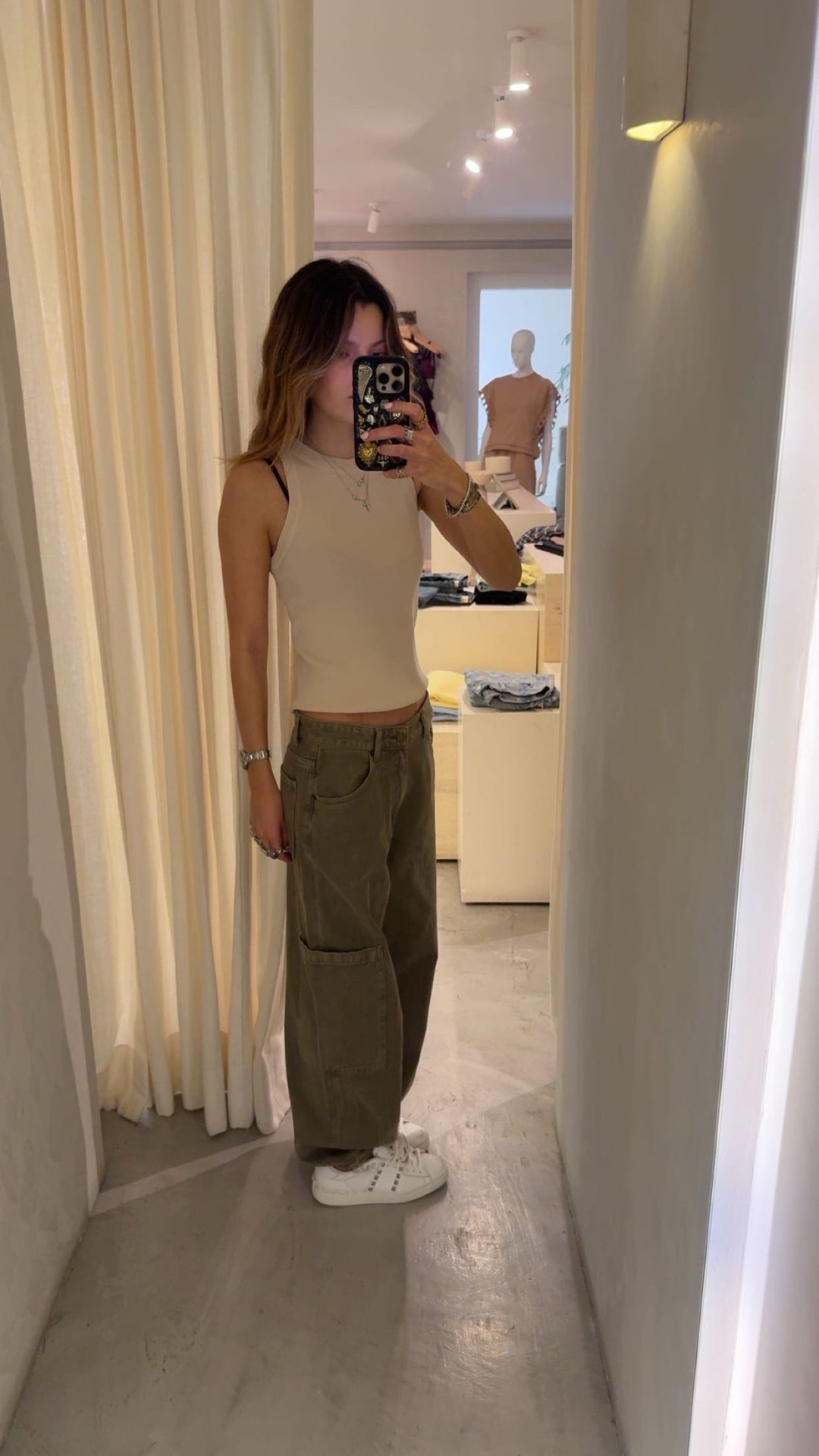 Rimini Washed Brown Jeans