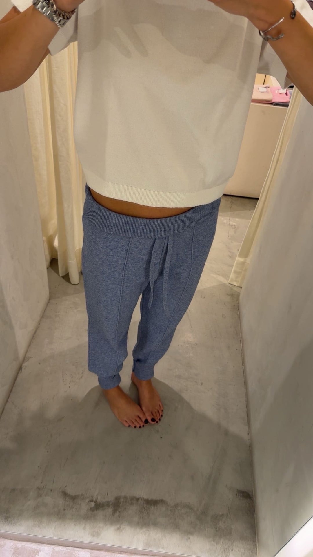 Perth Denim Knitted Jogger