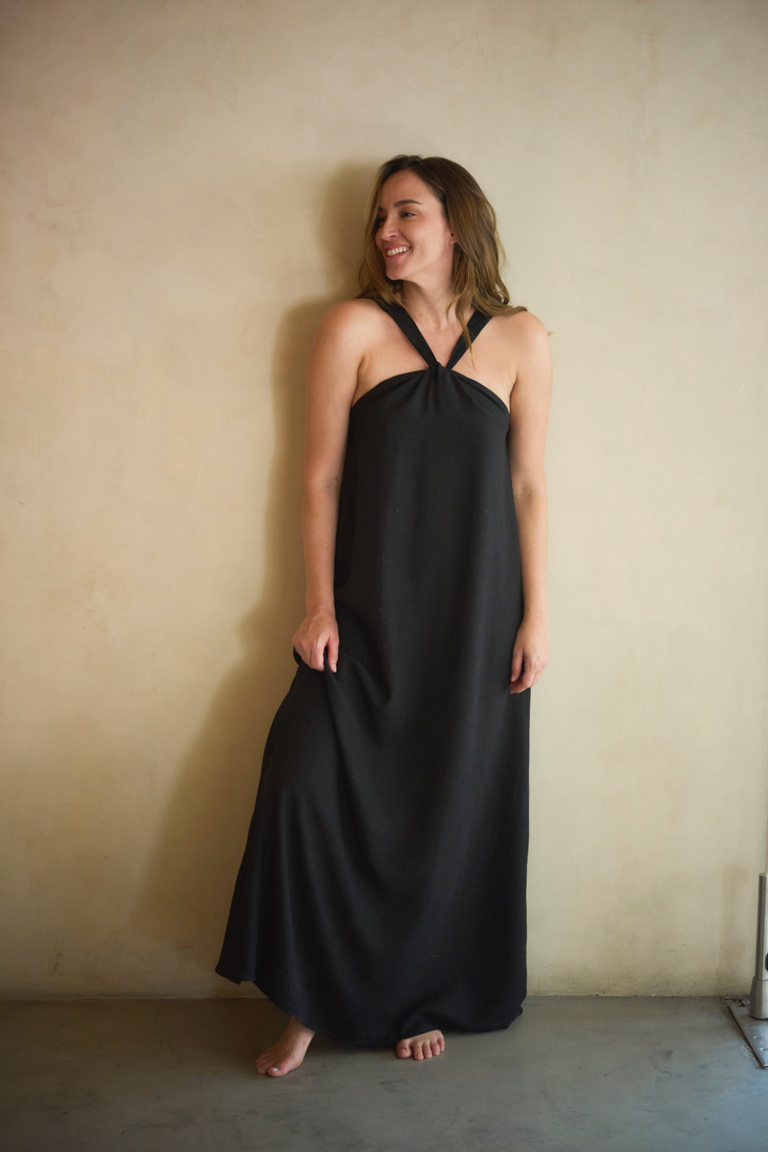 Rome Black Dress