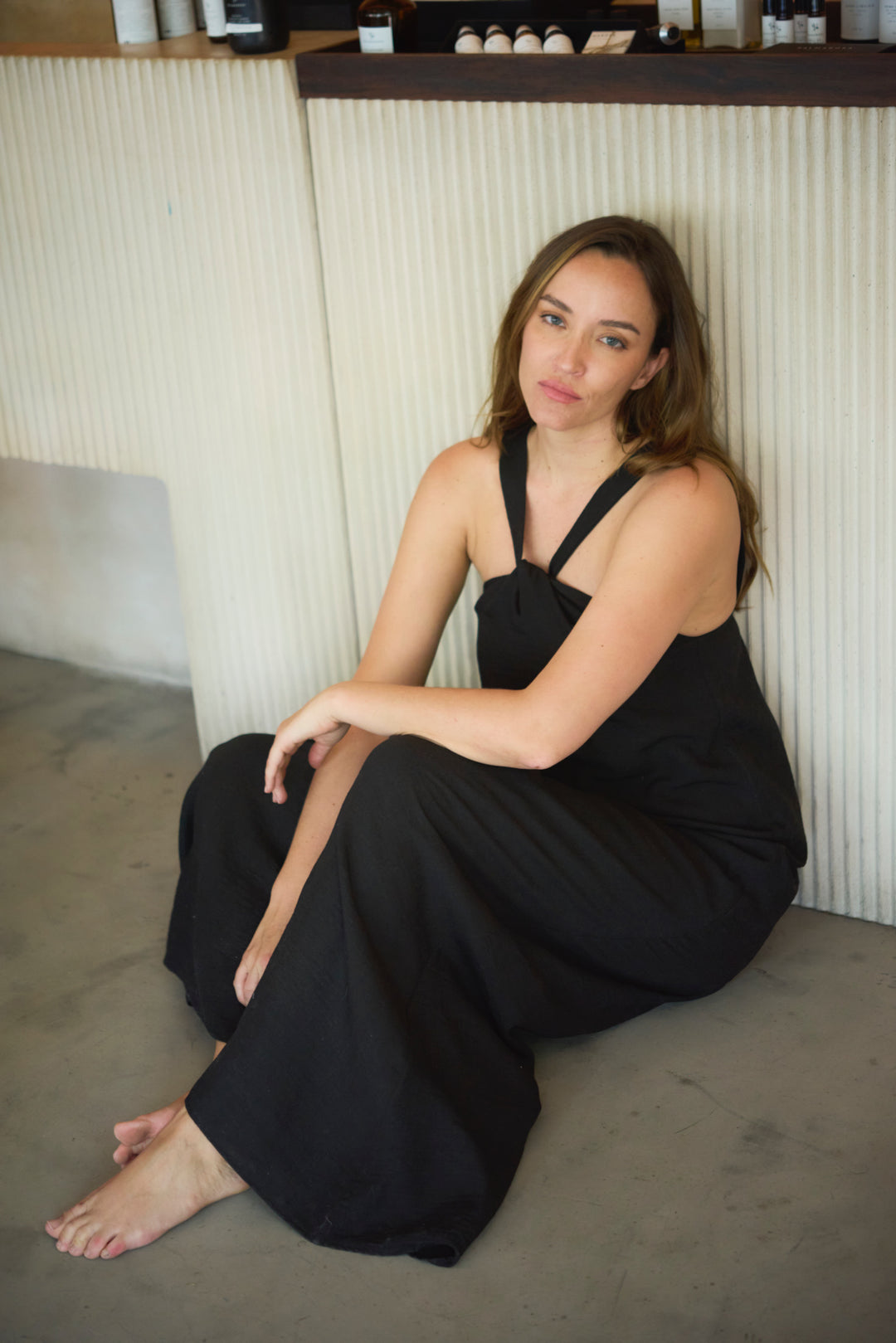 Rome Black Dress