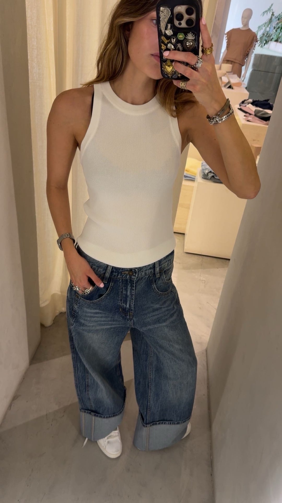 Tahoe White Tank