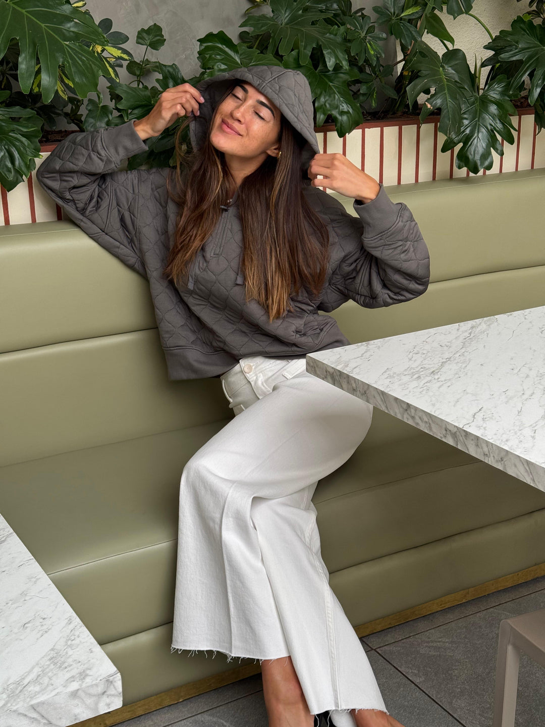Venice Olive Sweat
