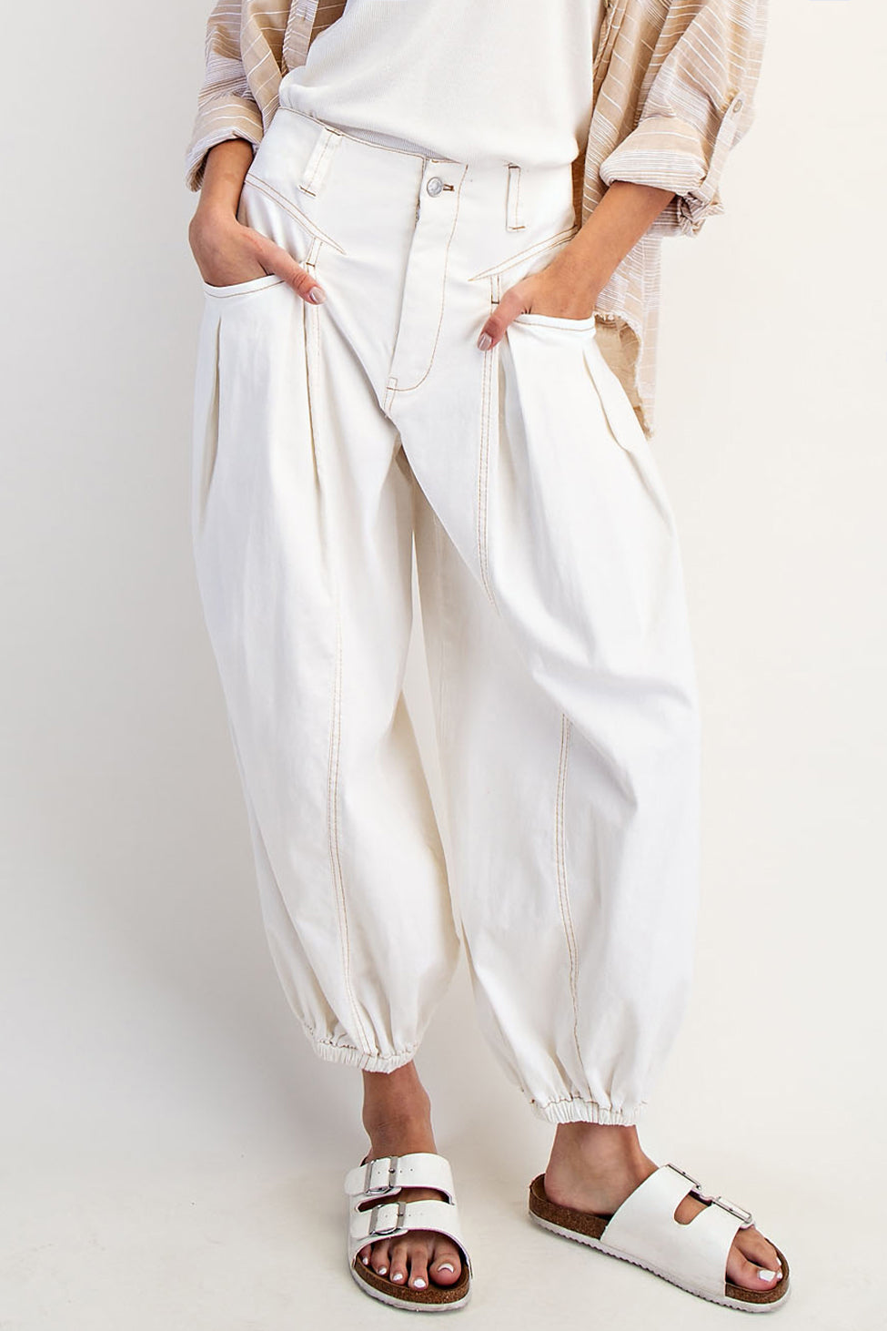 Merida White Jeans