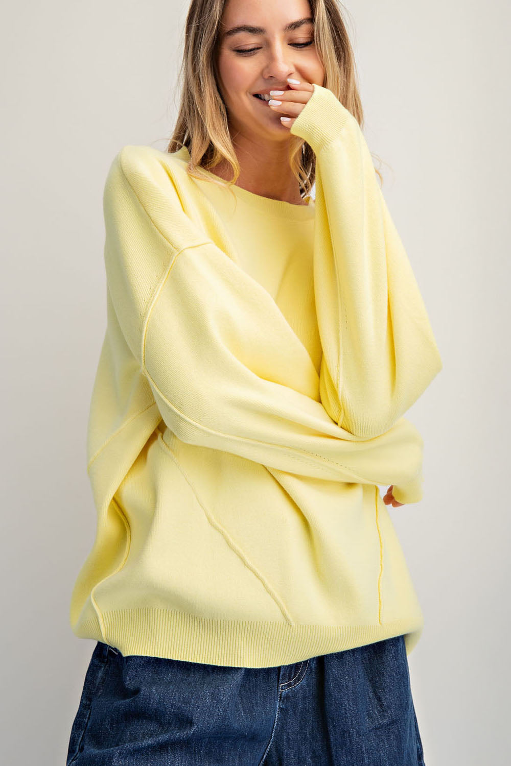 Cairo Yellow Sweater