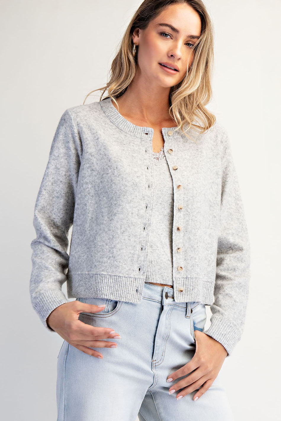 Bristol Grey Sweater