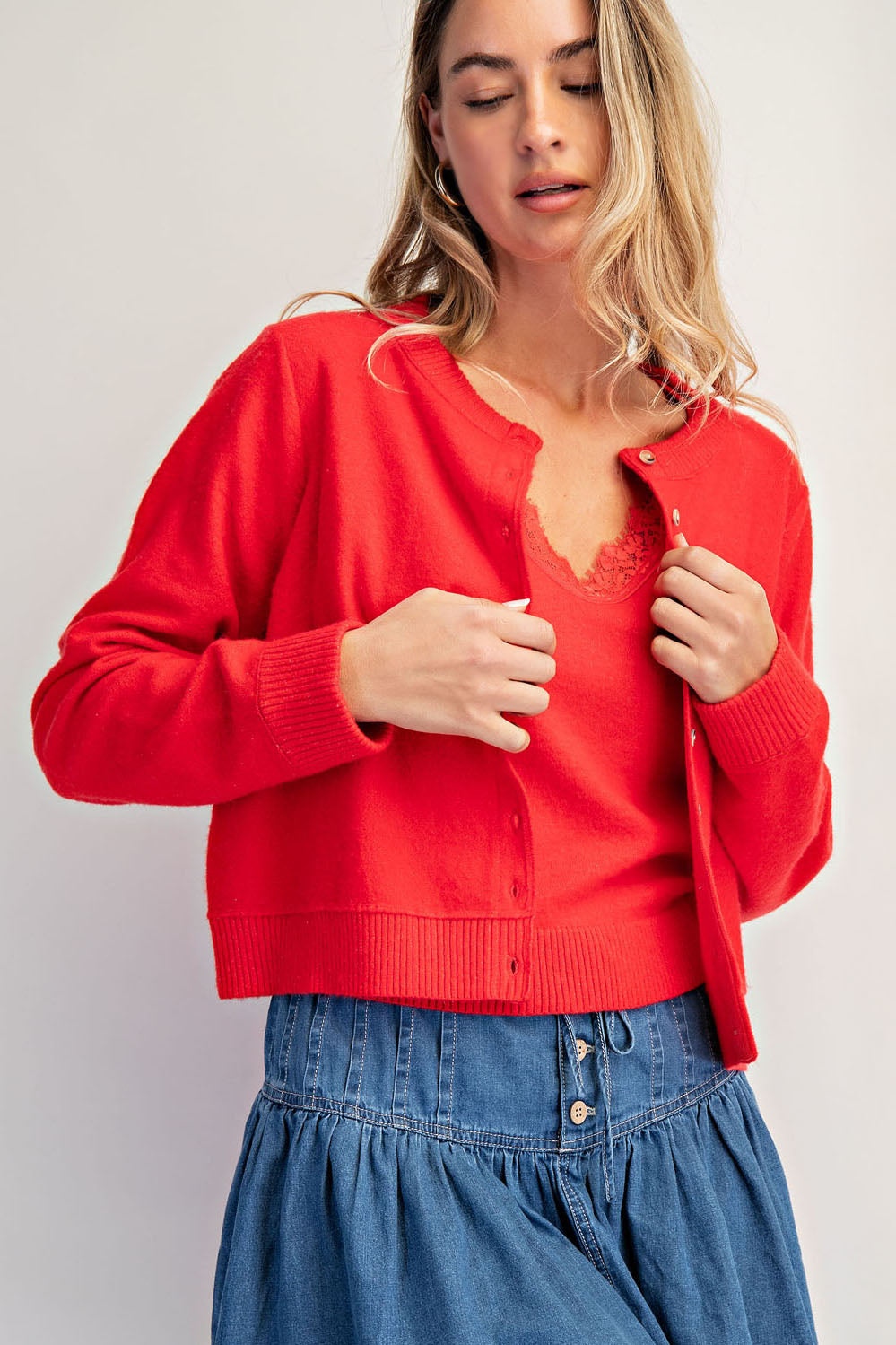 Bristol Red Sweater