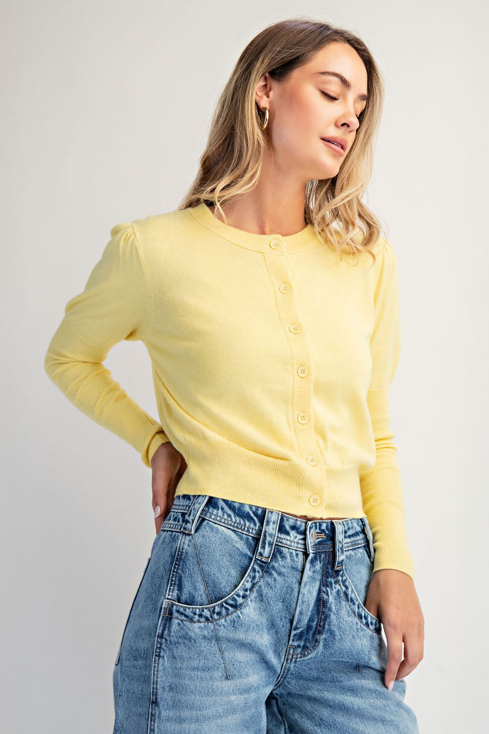 Cuba Yellow Sweater