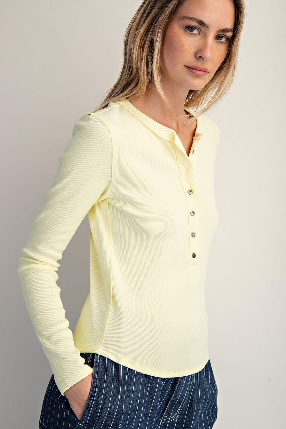 Agra Butter Yellow Shirt