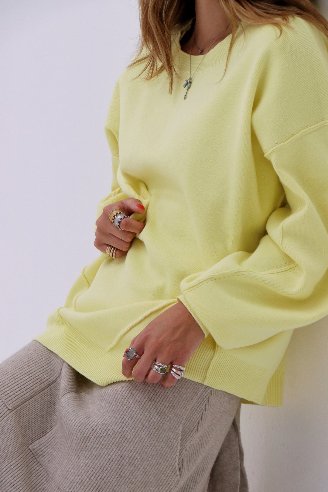 Cairo Yellow Sweater