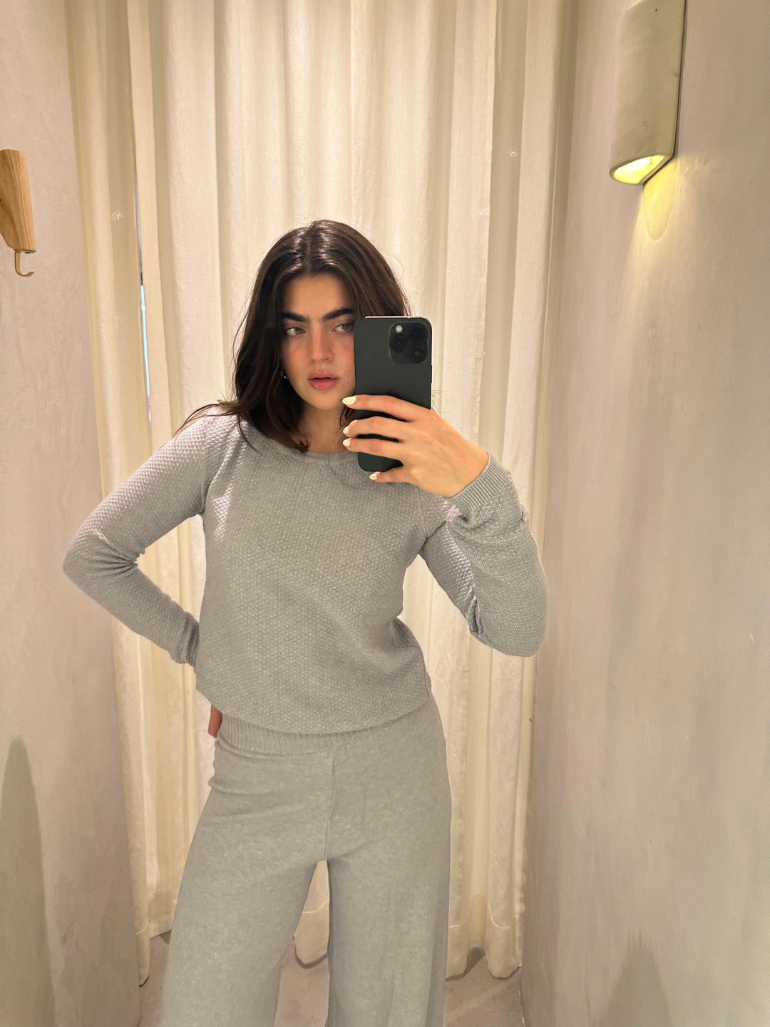 Geneva Grey Sweater