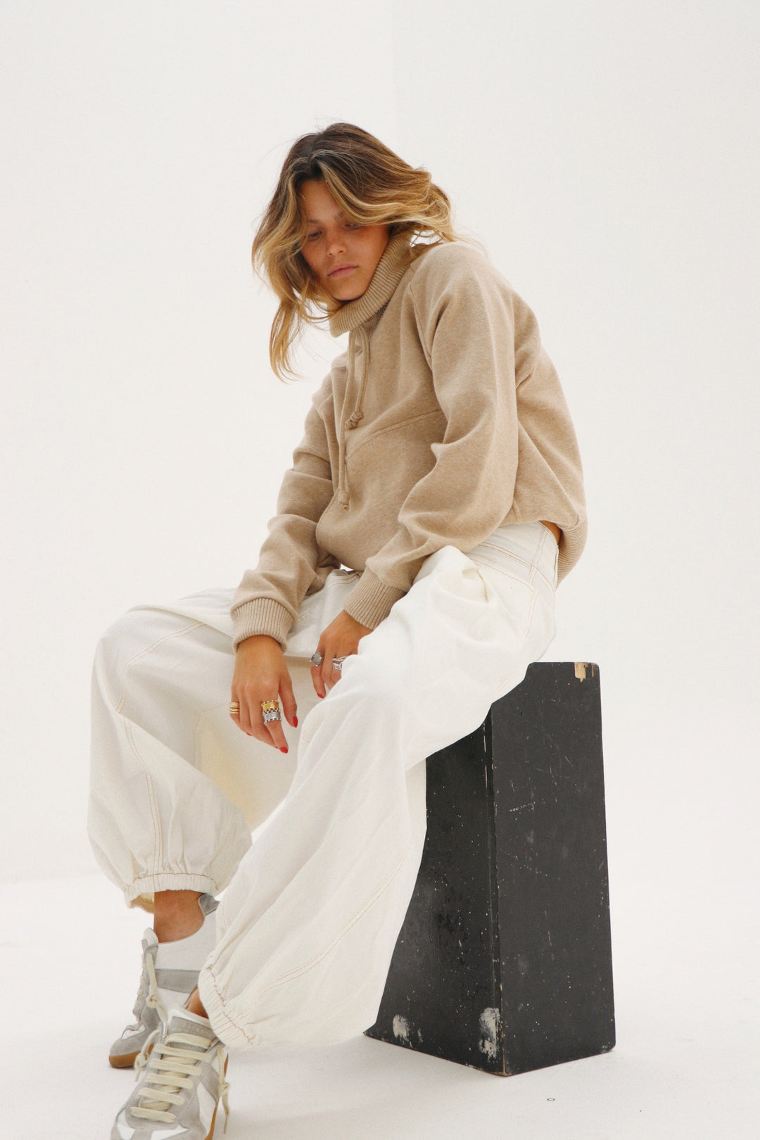 Merida White Jeans