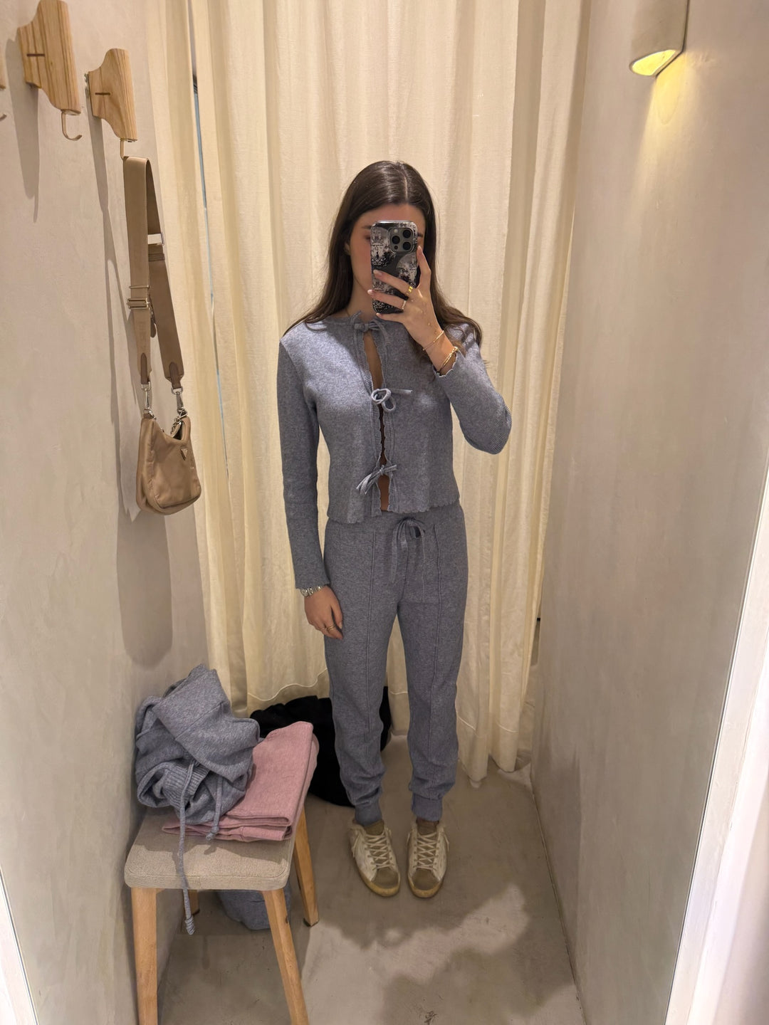 Perth Denim Knitted Jogger