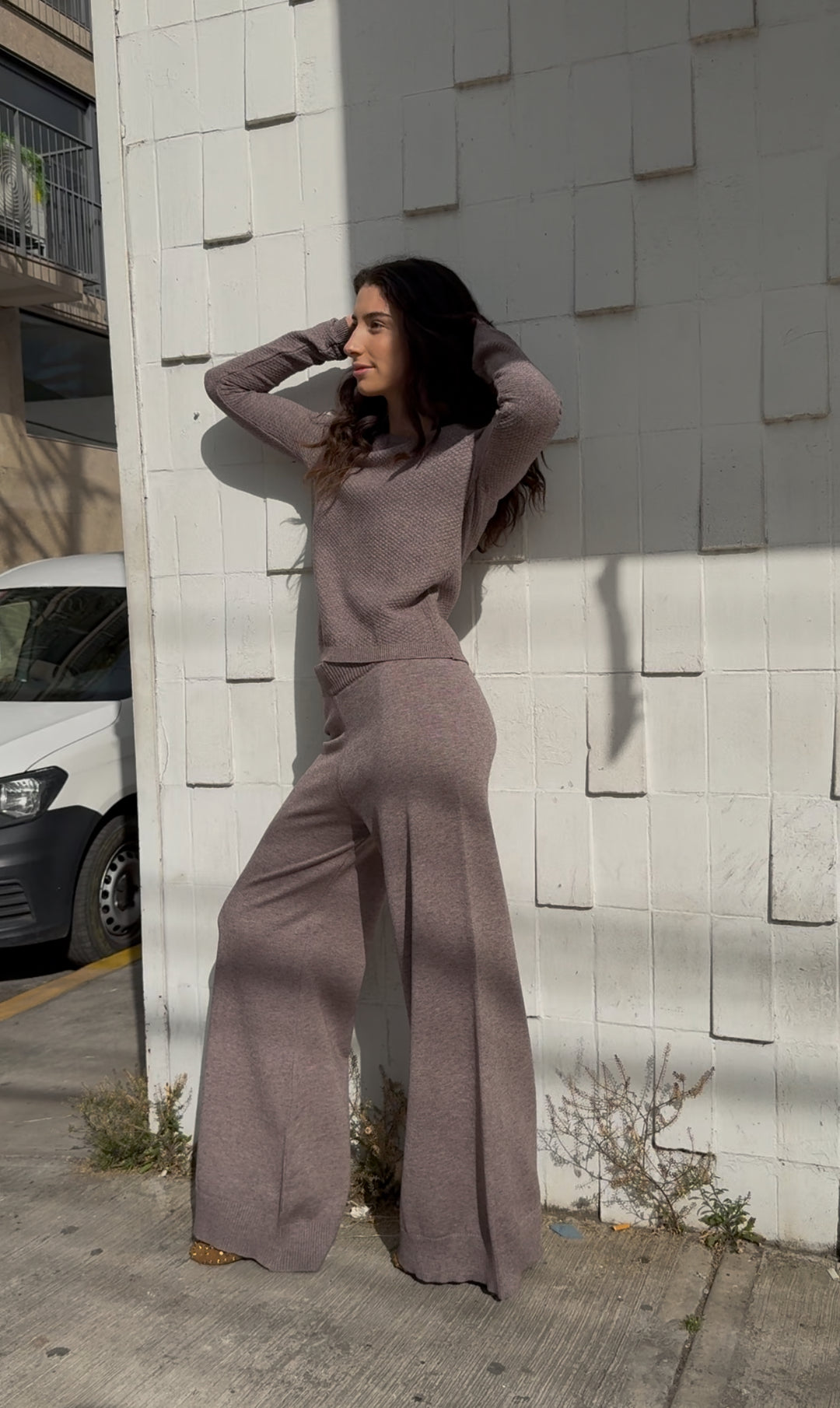 Geneva Mocha Sweater