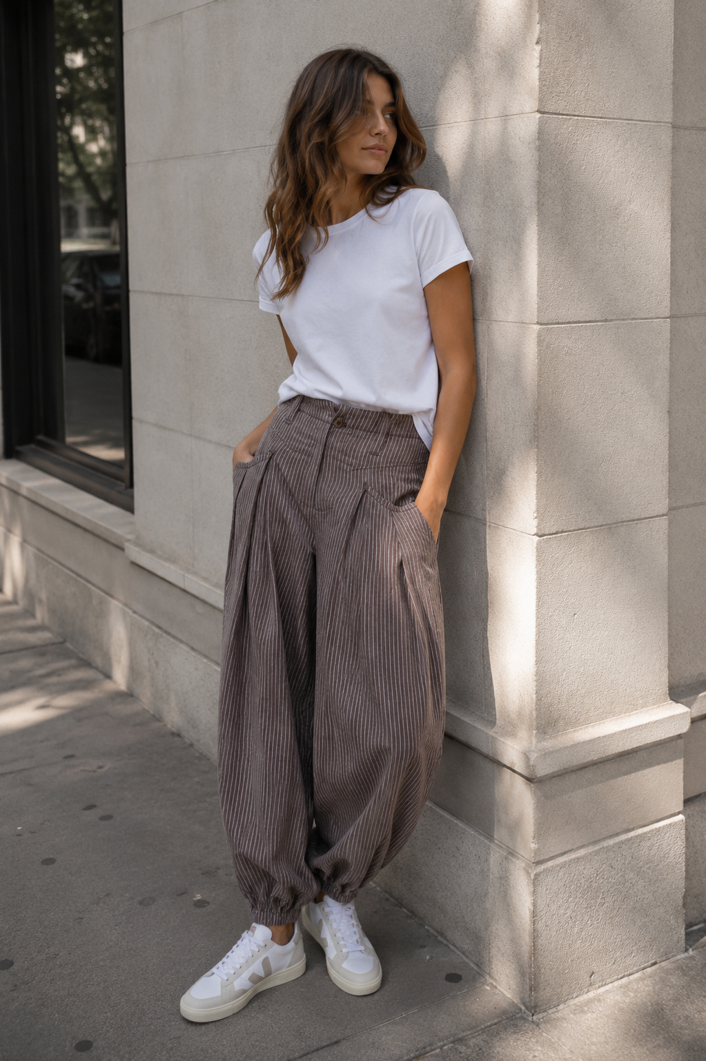 Doha Brown Trousers