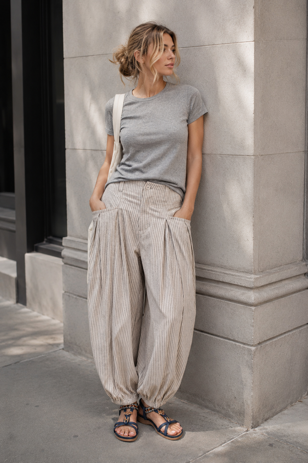 Doha Oat Trousers