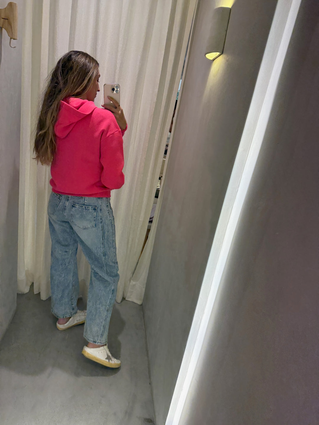 Portland Bright Pink Hoodie