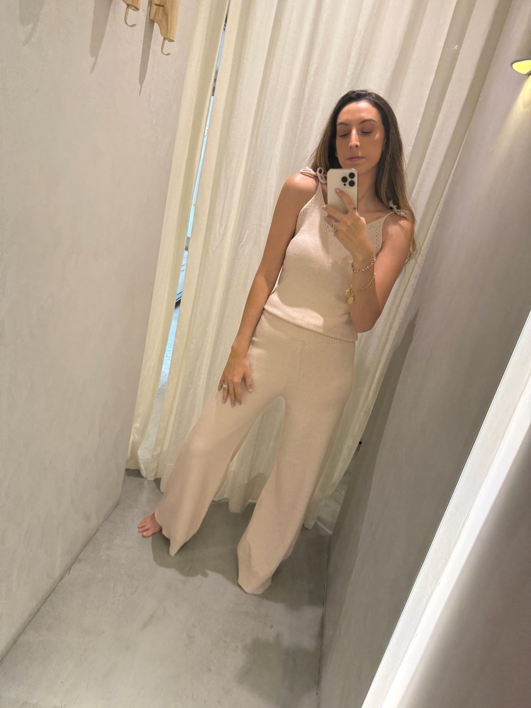 Denver Sand Knitted Pants